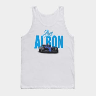 Alex Albon Racing Car Tank Top